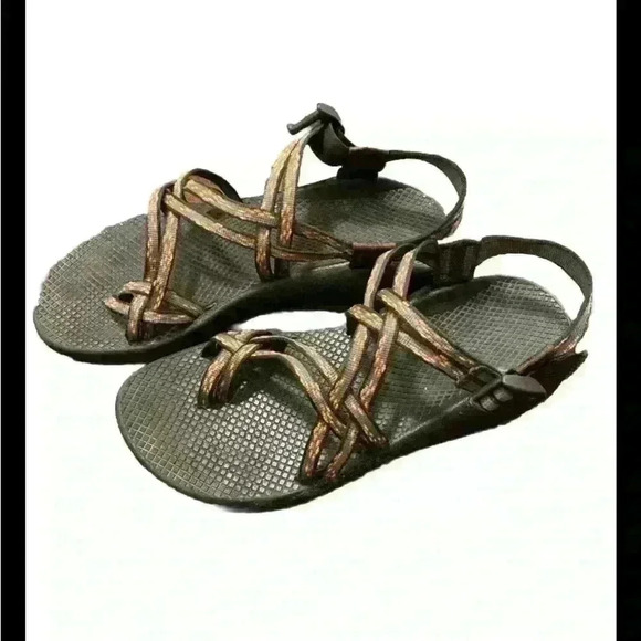 Women’s Chacos Sandals size 10 Brown And Orange - Picture 2 of 5